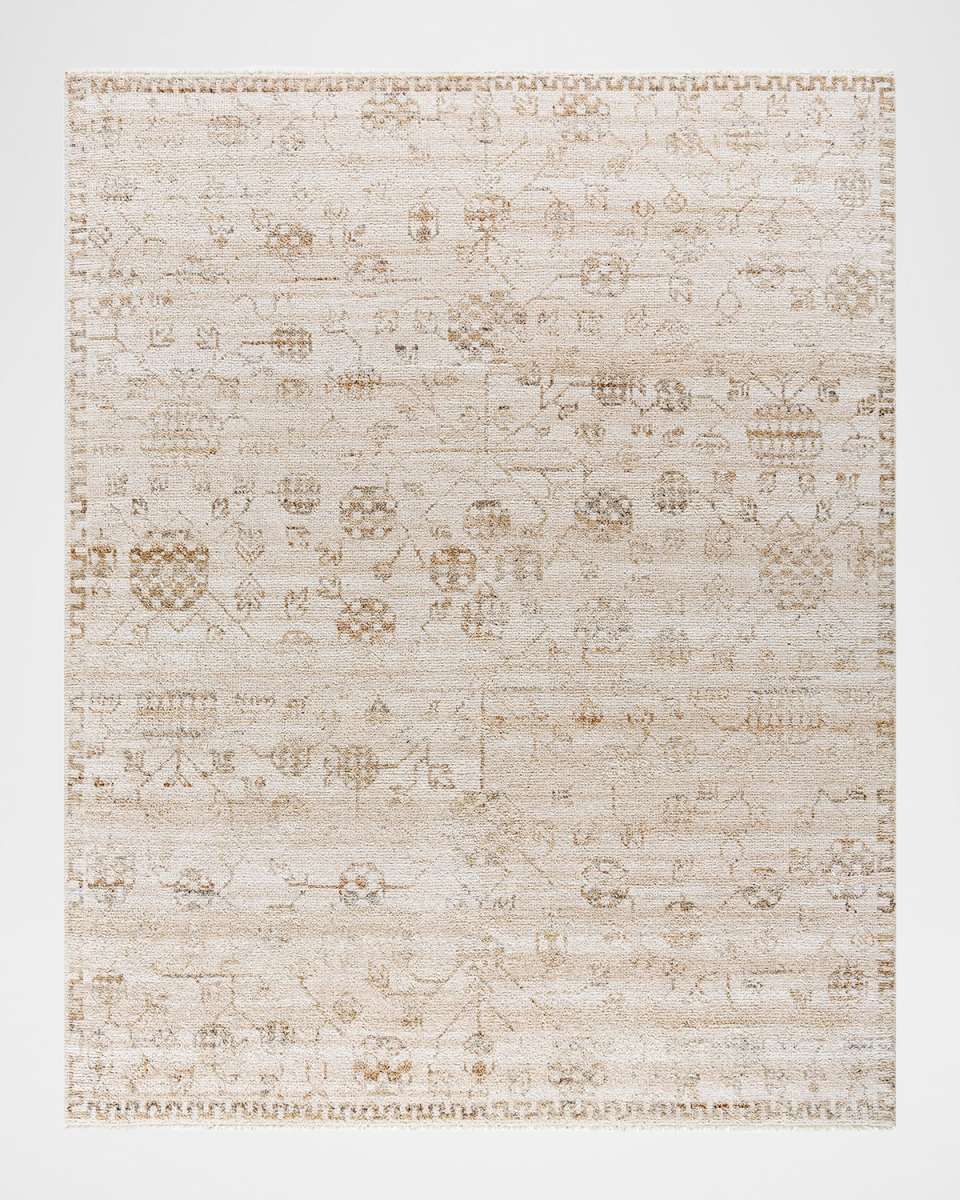 Cannes Hand-Knotted Rug, 9' x 12'